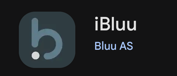 iBluu admin platform view with product and service data